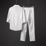 Veala | Stijlvol linnen set voor heren - Comfortabel en Trendy